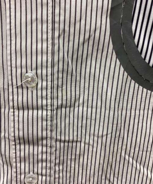 VISVIM（ビズビム）VISVIM (ビズビム) JUNEAU SS STRIPE SHIRT ホワイト サイズ:Mの古着・服飾アイテム