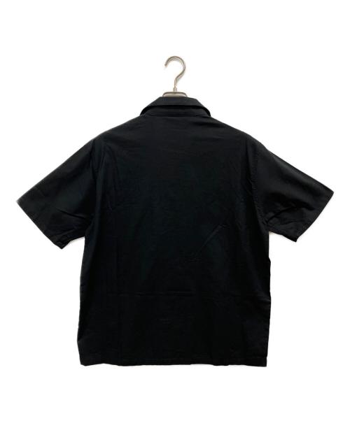 WIND AND SEA（ウィンダンシー）WIND AND SEA (ウィンダンシー) リネンオープンカラーシャツ ブラック サイズ:Mの古着・服飾アイテム