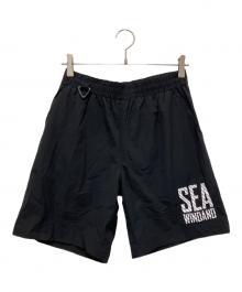 WIND AND SEA（ウィンダンシー）の古着「ナイロンショートパンツ」｜ブラック