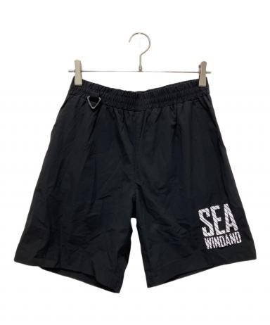 【新品同様】FCRB×ウィンダンシー黒ショートパンツ SEA ハーフパンツ 中古・古着通販】WIND AND SEA (ウィンダンシー) ナイロンショート