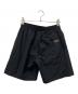 WIND AND SEA (ウィンダンシー) ナイロンショートパンツ ブラック サイズ:S：6000円