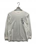 WIND AND SEAウィンダンシー）の古着「プリントカットソー」｜ホワイト