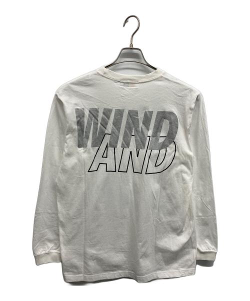 WIND AND SEA（ウィンダンシー）WIND AND SEA (ウィンダンシー) プリントカットソー ホワイト サイズ:Mの古着・服飾アイテム