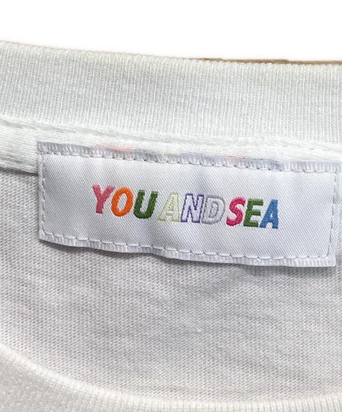 WIND AND SEA（ウィンダンシー）WIND AND SEA (ウィンダンシー) プリントカットソー ホワイト サイズ:Mの古着・服飾アイテム