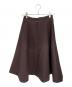 FOXEY (フォクシー) キルティングデザインスカート ブラウン サイズ:38：18000円