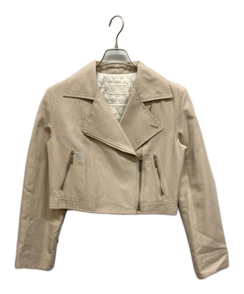 FOXEY BOUTIQUE（フォクシー ブティック）FOXEY BOUTIQUE (フォクシー ブティック) ショートジャケット ベージュ サイズ:38の古着・服飾アイテム