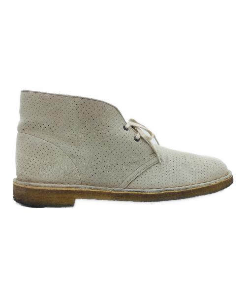 CLARKS（クラークス）CLARKS (クラークス) デザートブーツ グレー サイズ:GB(UK)9、US9 1/2，の古着・服飾アイテム