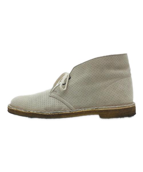 CLARKS（クラークス）CLARKS (クラークス) デザートブーツ グレー サイズ:GB(UK)9、US9 1/2，の古着・服飾アイテム