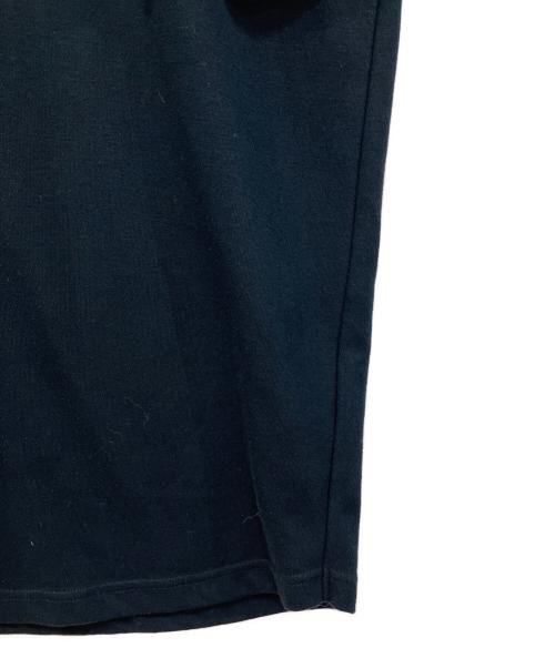 Yohji Yamamoto pour homme（ヨウジヤマモト プールオム）Yohji Yamamoto pour homme (ヨウジヤマモト プールオム) New Era (ニューエラ) ROUND HEM SHORT SLEEVES TEE ブラック サイズ:XLの古着・服飾アイテム