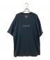 Yohji Yamamoto pour homme（ヨウジヤマモト プールオム）の古着「ROUND HEM SHORT SLEEVES TEE」｜ブラック