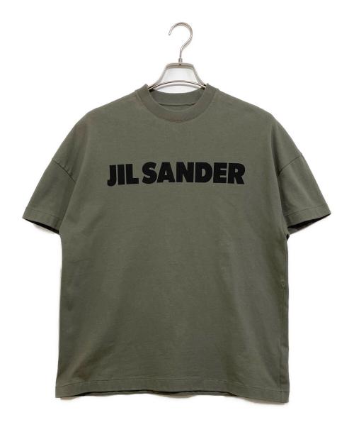 JIL SANDER（ジルサンダー）JIL SANDER (ジルサンダー) クルーネックTシャツ グレー サイズ:XSの古着・服飾アイテム