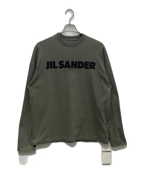 JIL SANDER（ジルサンダー）JIL SANDER (ジルサンダー) ロングスリーブTシャツ グリーン サイズ:XSの古着・服飾アイテム