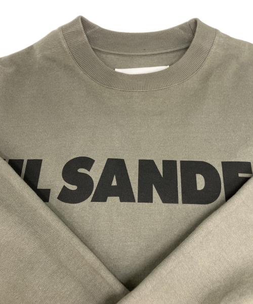 JIL SANDER（ジルサンダー）JIL SANDER (ジルサンダー) ロングスリーブTシャツ グリーン サイズ:XSの古着・服飾アイテム