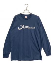 SUPREME（シュプリーム）の古着「Arabic Logo L/S Tee」｜ブルー