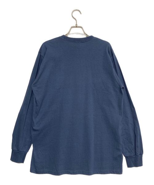 SUPREME（シュプリーム）SUPREME (シュプリーム) Arabic Logo L/S Tee ブルー サイズ:Mの古着・服飾アイテム