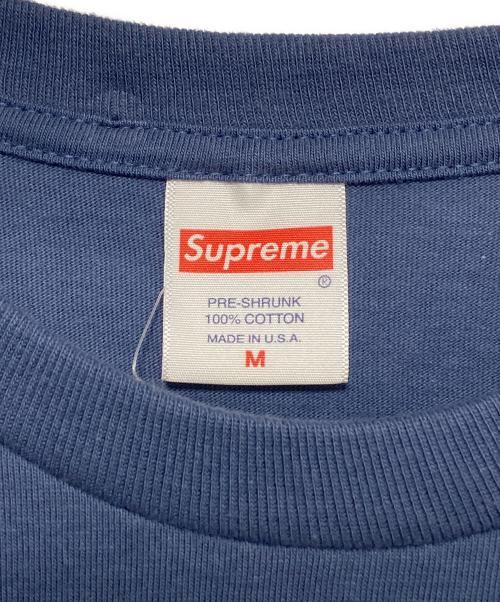 SUPREME（シュプリーム）SUPREME (シュプリーム) Arabic Logo L/S Tee ブルー サイズ:Mの古着・服飾アイテム