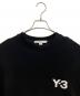 中古・古着 Y-3 (ワイスリー) M CH1 CREW SWEATSHIRT ブラック サイズ:XS：13000円