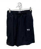 Y-3ワイスリー）の古着「SPORT UNIFORM 3-STRIPES SHORTS」｜ブラック