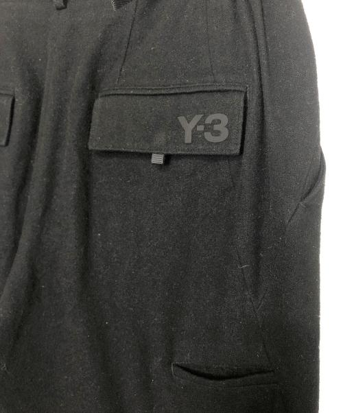 Y-3（ワイスリー）Y-3 (ワイスリー) M CLASSIC WOOL FLANNEL CUFF PANTS ブラック サイズ:XSの古着・服飾アイテム