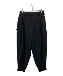 Y-3（ワイスリー）の古着「M CLASSIC REFINED WOOL CUFF PANTS」｜ブラック