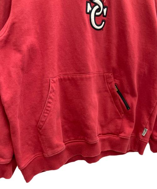 NIKE（ナイキ）NIKE (ナイキ) 刺繍ロゴパーカー レッド サイズ:XLの古着・服飾アイテム