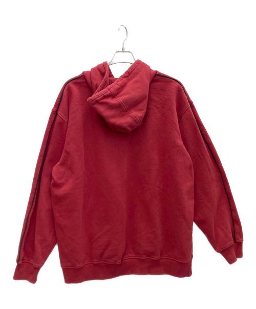 NIKE（ナイキ）NIKE (ナイキ) 刺繍ロゴパーカー レッド サイズ:XLの古着・服飾アイテム