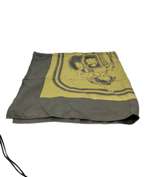 HERMES（エルメス）HERMES (エルメス) BRIDES DE GALAシルクスカーフ カーキ サイズ:下記参照の古着・服飾アイテム