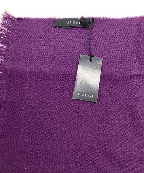 GUCCI（グッチ）GUCCI (グッチ) ストール パープル サイズ:不明の古着・服飾アイテム
