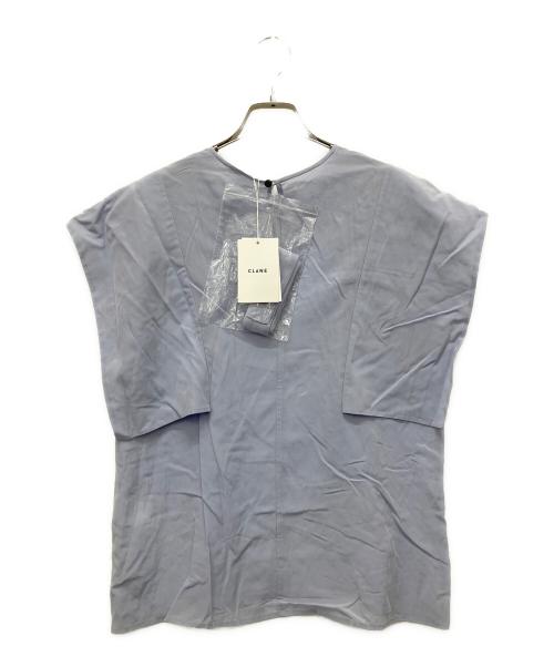 CLANE（クラネ）CLANE (クラネ) スクエアスリーブブラウス ブルー サイズ:1の古着・服飾アイテム