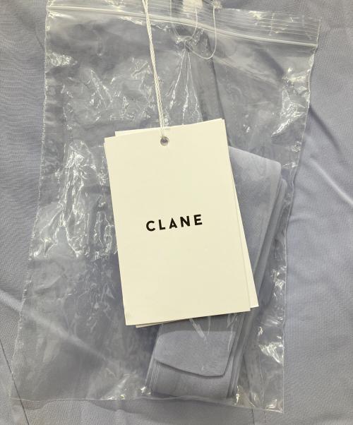 CLANE（クラネ）CLANE (クラネ) スクエアスリーブブラウス ブルー サイズ:1の古着・服飾アイテム