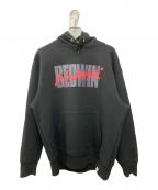 BEDWIN &THE HEARTBREAKERSベドウィンアンドザ ハートブレイカーズ）の古着「L/S HOODED SWEAT ‘DEE’」｜ブラック