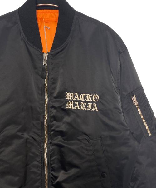 WACKO MARIA（ワコマリア）WACKO MARIA (ワコマリア) MA-1 FLIGHT JACKET ブラック サイズ:Sの古着・服飾アイテム