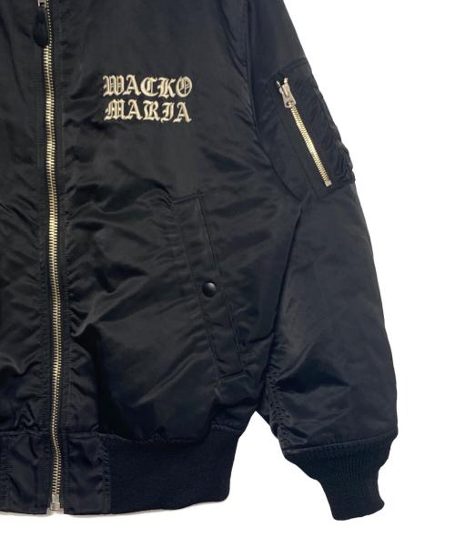 WACKO MARIA（ワコマリア）WACKO MARIA (ワコマリア) MA-1 FLIGHT JACKET ブラック サイズ:Sの古着・服飾アイテム