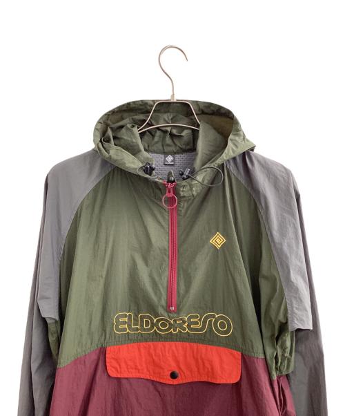 ELDORESO（エルドレッソ）ELDORESO (エルドレッソ) Shorter Pullover オリーブ サイズ:Lの古着・服飾アイテム