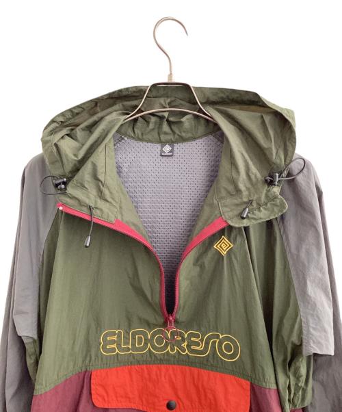ELDORESO（エルドレッソ）ELDORESO (エルドレッソ) Shorter Pullover オリーブ サイズ:Lの古着・服飾アイテム