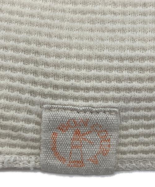 BONCOURA（ボンクラ）BONCOURA (ボンクラ) Heavy Weight Thermal Long Sleeves　ヘビーウェイト サーマル ロングスリーブス ホワイト サイズ:40の古着・服飾アイテム