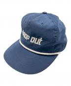 TATTOO STUDIO YAMADAタトゥースタジオヤマダ）の古着「DROP OUT CAP」｜ブルー