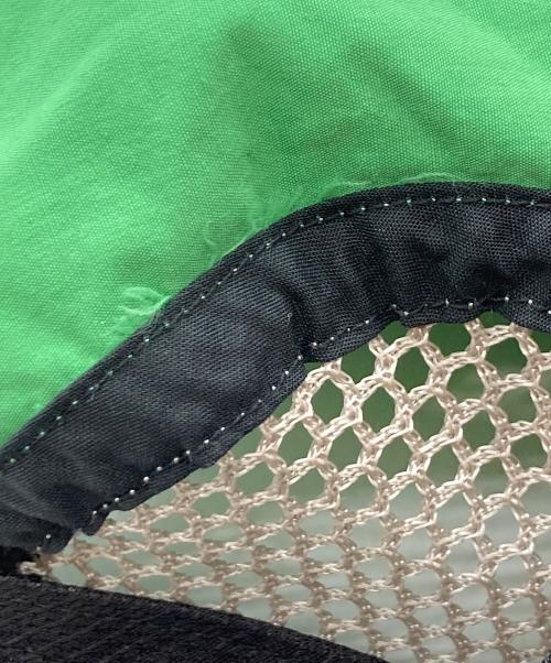 BROWN by 2-tacs（ブラウンバイツータックス）BROWN by 2-tacs (ブラウンバイツータックス) JET CAP グリーン×レッドの古着・服飾アイテム