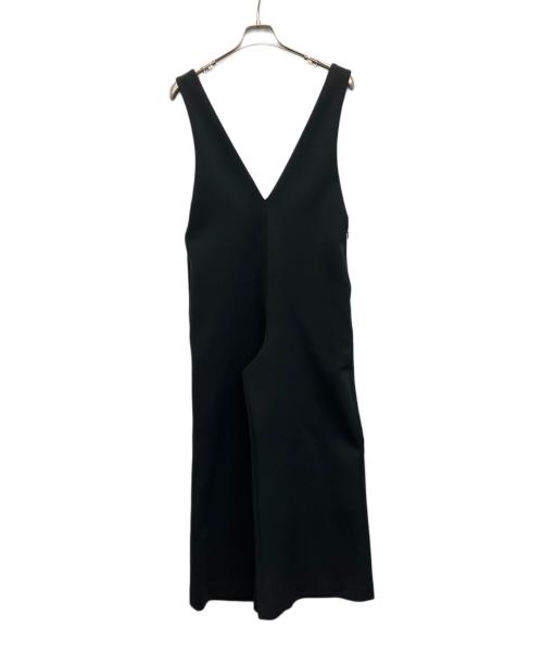 LE PHIL（ル フィル）LE PHIL (ル フィル) スキューバジャージーサロペット ブラックの古着・服飾アイテム