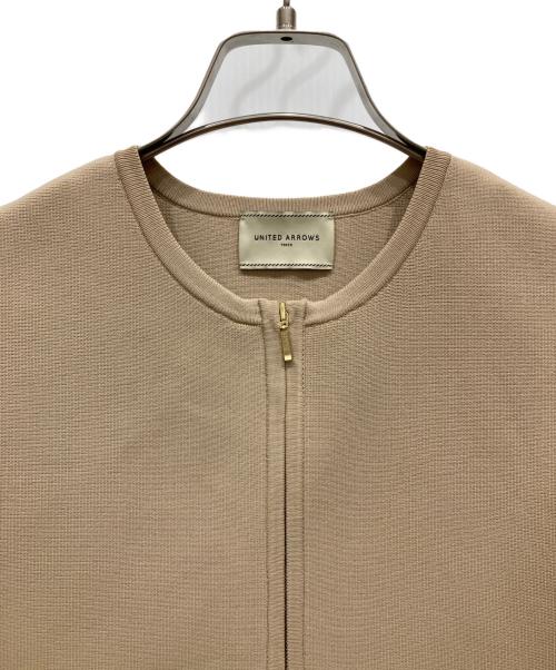 UNITED ARROWS（ユナイテッドアローズ）UNITED ARROWS (ユナイテッドアローズ) フェイク ファー コンビ ベスト ベージュ サイズ:SIZE Freeの古着・服飾アイテム