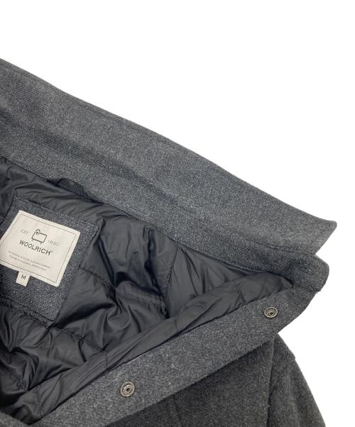 WOOLRICH（ウールリッチ）WOOLRICH (ウールリッチ) ALASKAN WOOL OVERSHIRT  アラスカン ウール オーバーシャツ ブルガリア製 チャコールグレー サイズ:Mの古着・服飾アイテム