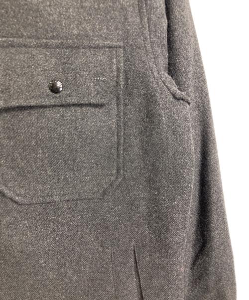 WOOLRICH（ウールリッチ）WOOLRICH (ウールリッチ) ALASKAN WOOL OVERSHIRT  アラスカン ウール オーバーシャツ ブルガリア製 チャコールグレー サイズ:Mの古着・服飾アイテム