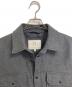 WOOLRICH (ウールリッチ) ALASKAN WOOL OVERSHIRT  アラスカン ウール オーバーシャツ ブルガリア製 チャコールグレー サイズ:M：15000円