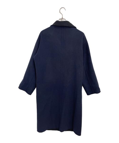 SOEJU（ソージュ）SOEJU (ソージュ) ウールリバーシブルコート ネイビー サイズ:Fの古着・服飾アイテム
