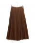 MAX MARA STUDIO（マックスマーラ ストゥディオ）の古着「レースプリーツスカート」｜ブラウン