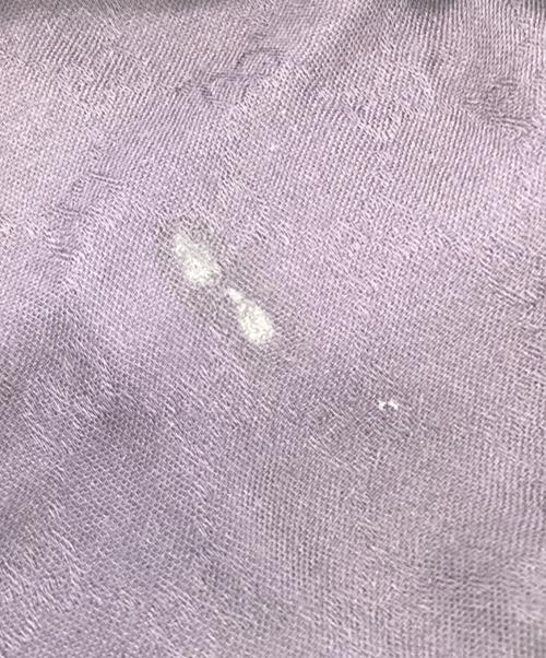 GUCCI（グッチ）GUCCI (グッチ) 大判ストール ネイビーの古着・服飾アイテム
