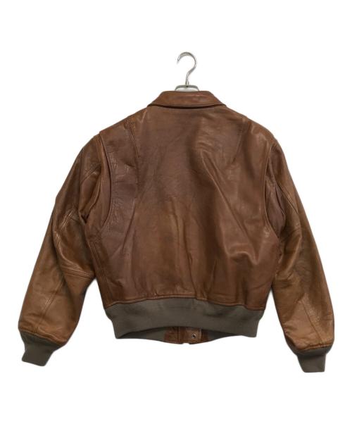 MEN'S BIGI（メンズビギ）MEN'S BIGI (メンズビギ) カウレザージャケット ブラウン サイズ:4の古着・服飾アイテム