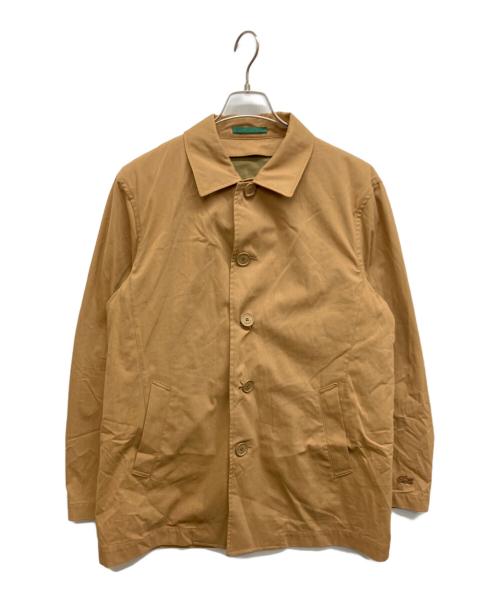 LACOSTE（ラコステ）LACOSTE (ラコステ) 2WAYカバーオールショートコート ベージュ サイズ:50の古着・服飾アイテム