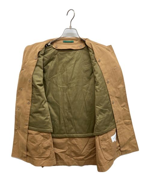 LACOSTE（ラコステ）LACOSTE (ラコステ) 2WAYカバーオールショートコート ベージュ サイズ:50の古着・服飾アイテム