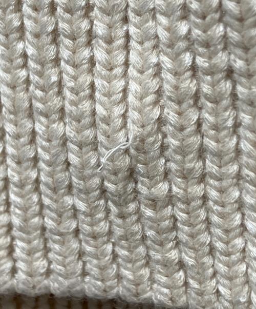 HYKE（ハイク）HYKE (ハイク) CROCHETED SWEATER ベージュ サイズ:Sの古着・服飾アイテム